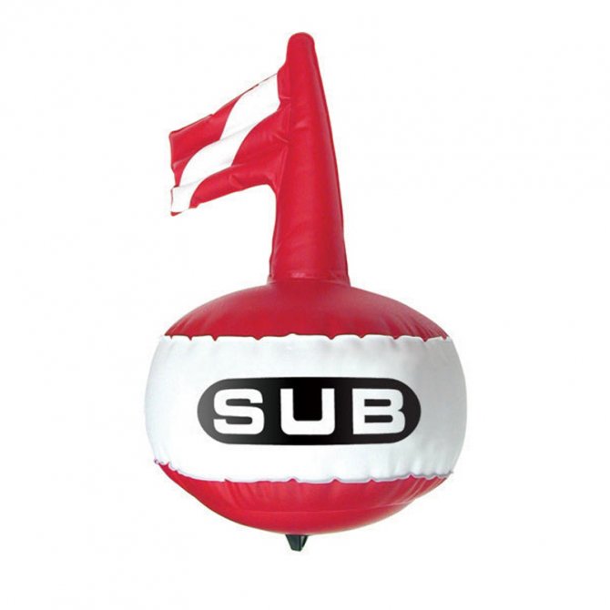 Marker buoy - diver round