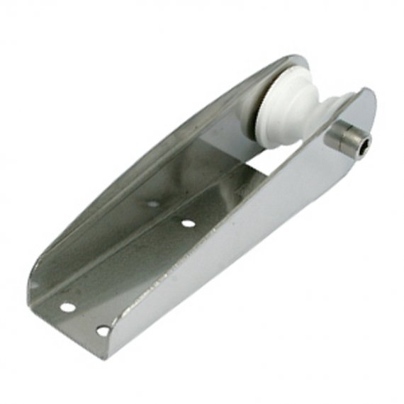 Straight fixed inox anchor bow roller