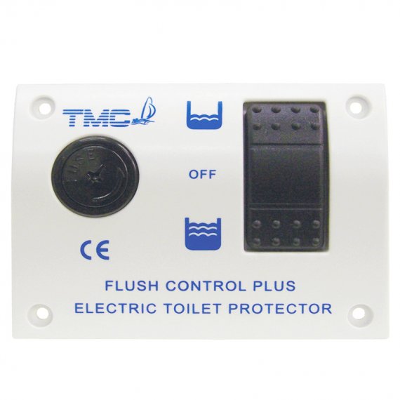 Electric flush control for deluxe toilet 12V TMC
