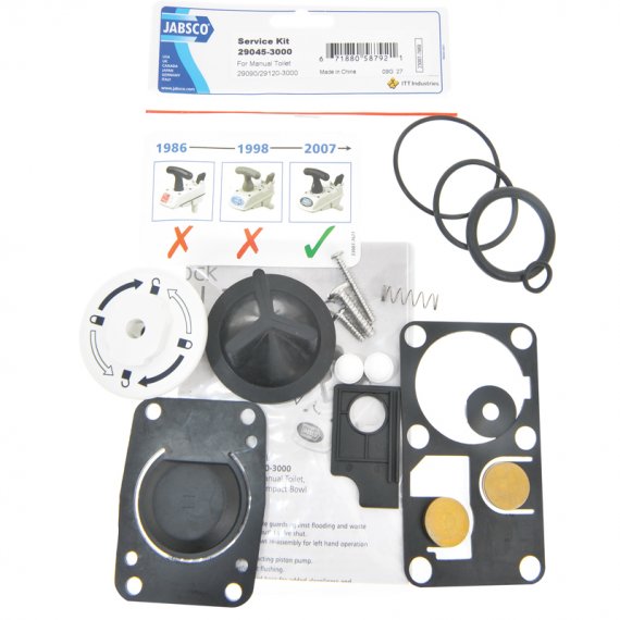 Service kit (includes seal & gaskets) 29045-3000 Jabsco