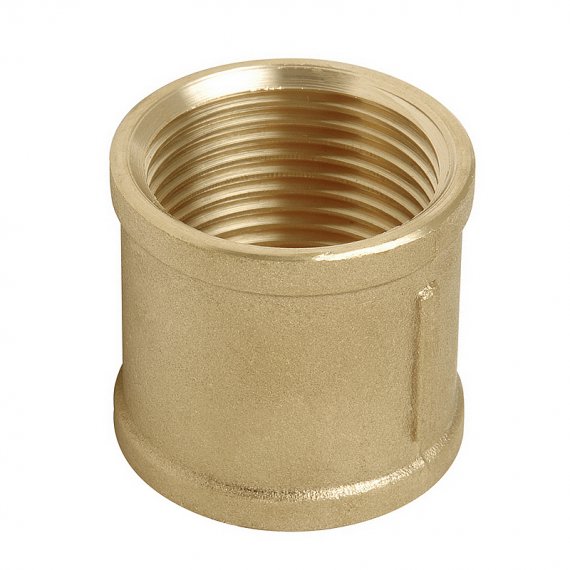 Equal socket (female-female) brass