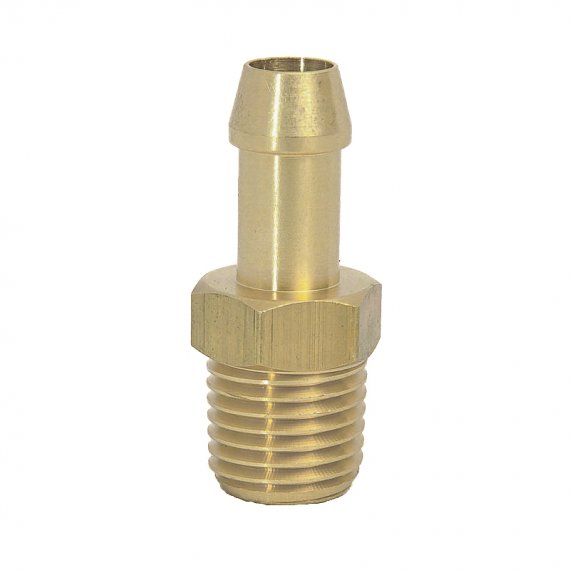 Hose connector (nipples) 1/4" brass