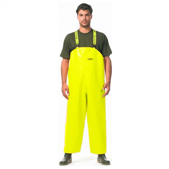 Bib-trousers neon yellow DISPAN
