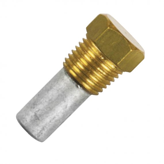 ZF pencil anode with brass plug 06002T