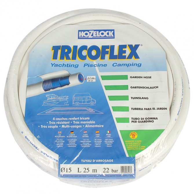 Σωλήνας νερού Tricoflex