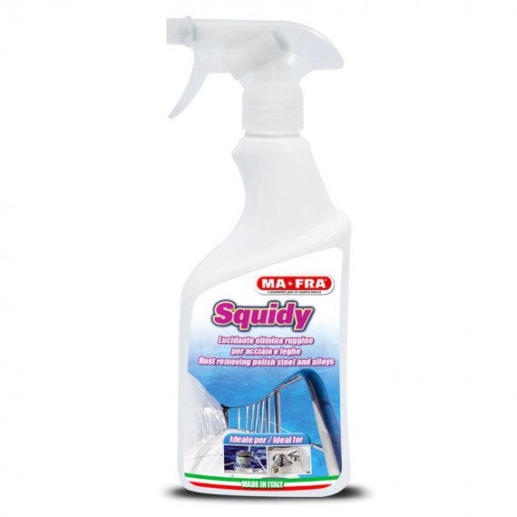Squidy - rust removing detergent for steel & alloys