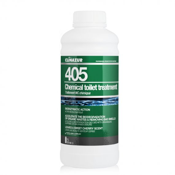 405 Chemical toilet treatment