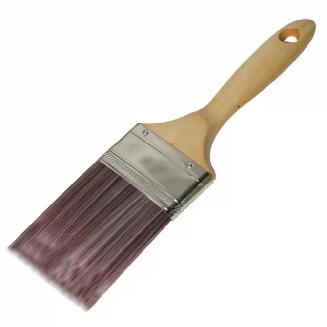 Double synthetic paint brush