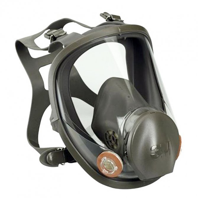 Full facepiece reusable respirator 6800 3Μ