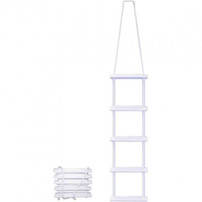 Rope ladder 3-4 steps