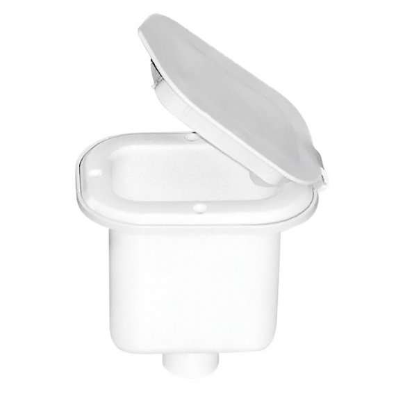 Shower case square with lid