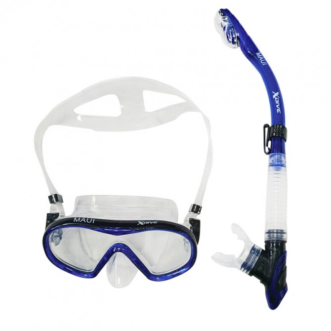 Set diving mask & snorkel MAUI