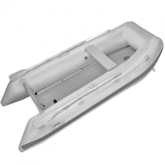 Inflatable boat with aluminum floor 3.10 Plastimo