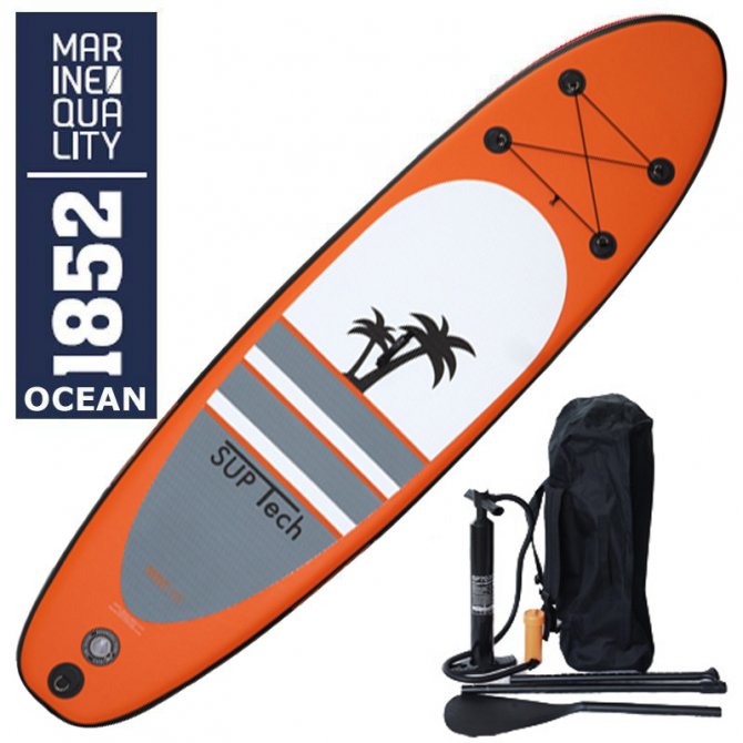 Inflatable SUP red 1852