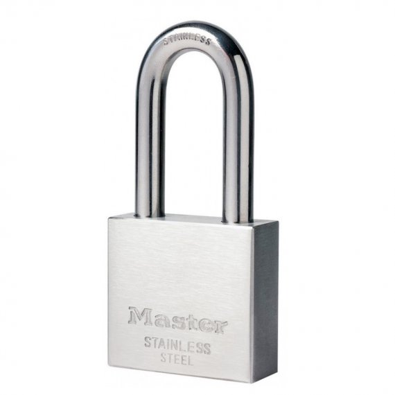 Stainless steel long shackle padlock HD Master Lock