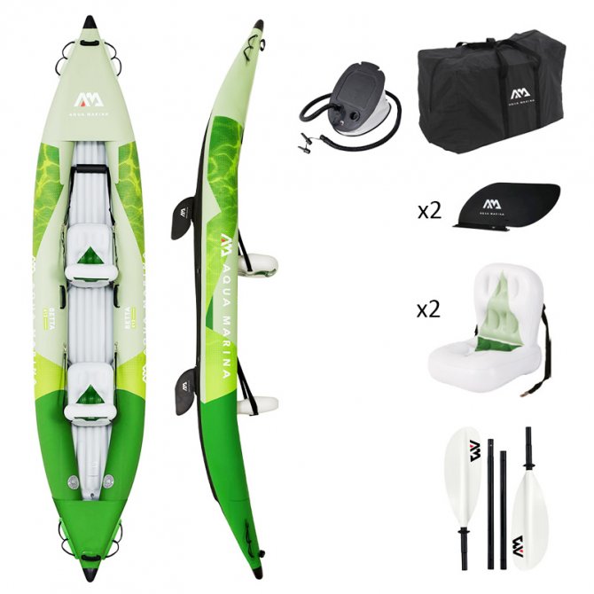 Inflatable kayak 2 persons ΒΕΤΤΑ