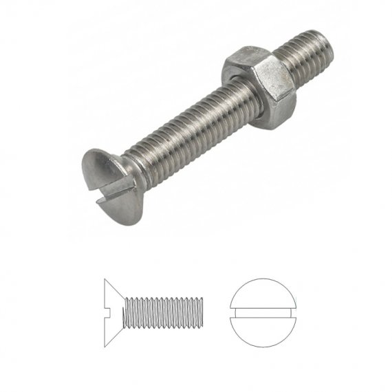 Slotted countersunk head screws DIN 963