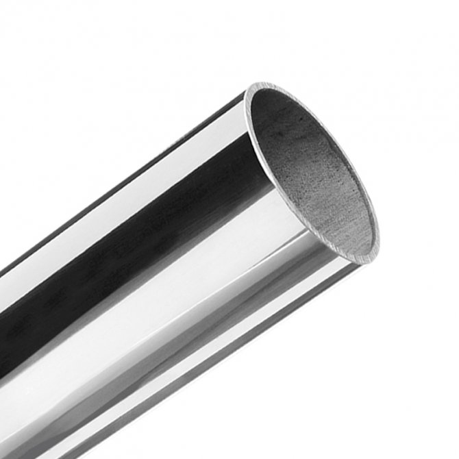 Stainless steel mirror polished handrail tube