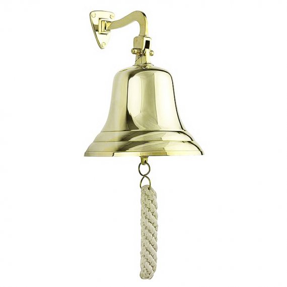 Signal bell solid brass
