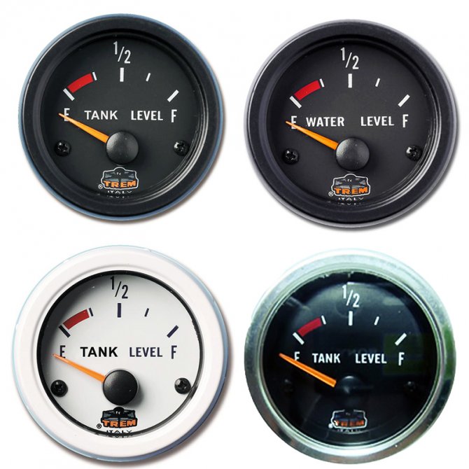 Tank / water level indicator VDO 10/180 Ohms