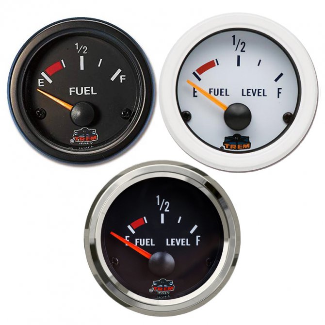 Fuel level gauge electrical STD 240/33 Ohms