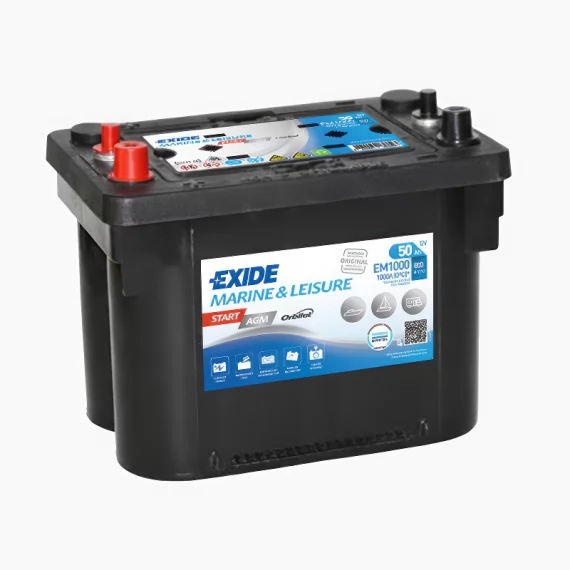 Starter battery G34 EM 1000Exide