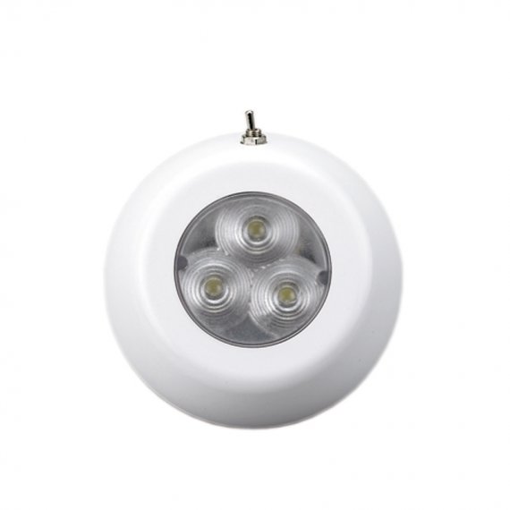 Round downlight 3 LED with switch