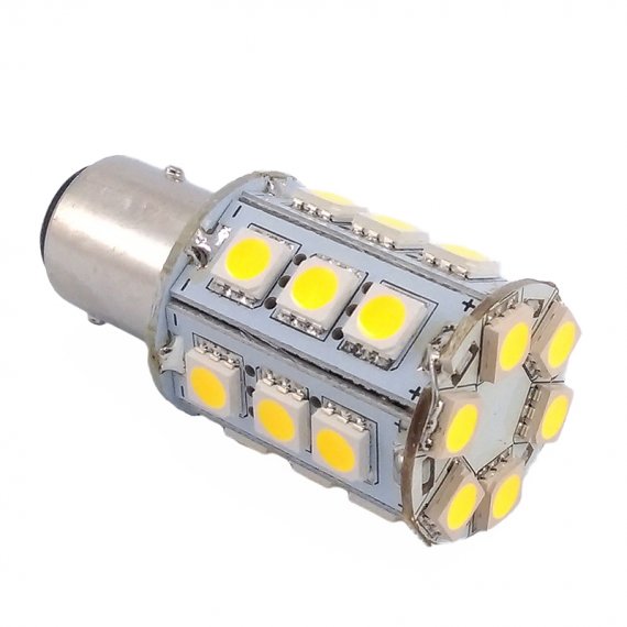 Navigation light bulb replacement 24 LED BAY15D
