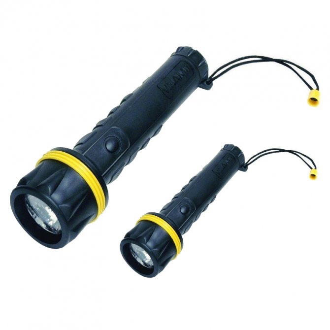 Handheld torch IRUB LED Velamp
