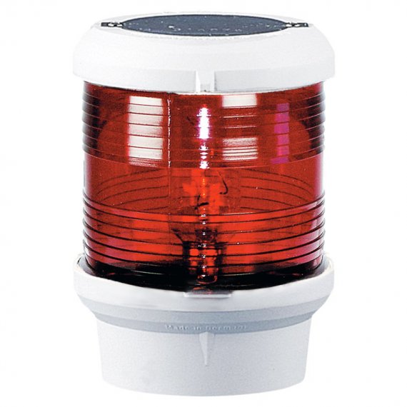 All-round red navigation light white housing S40 Aqua Signal