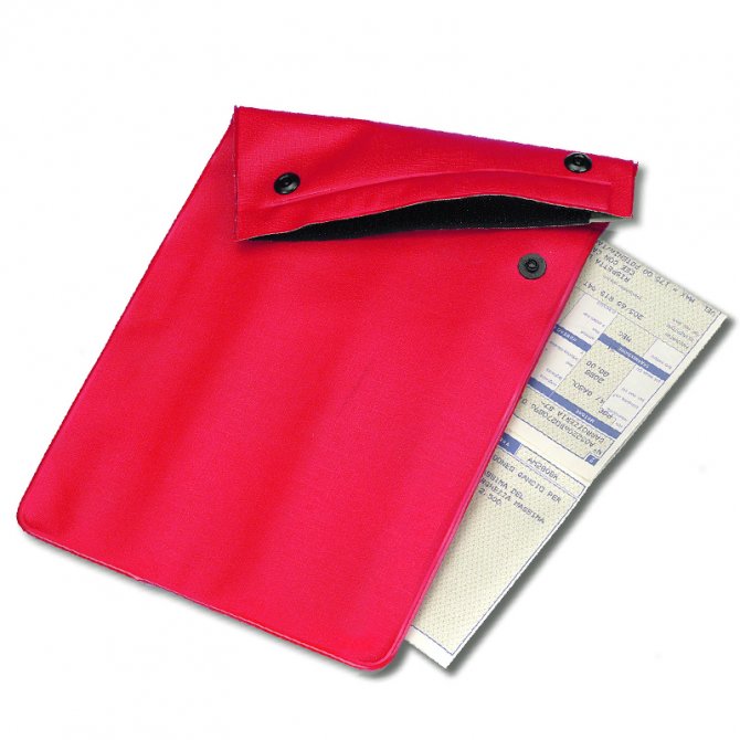 Waterproof document folders