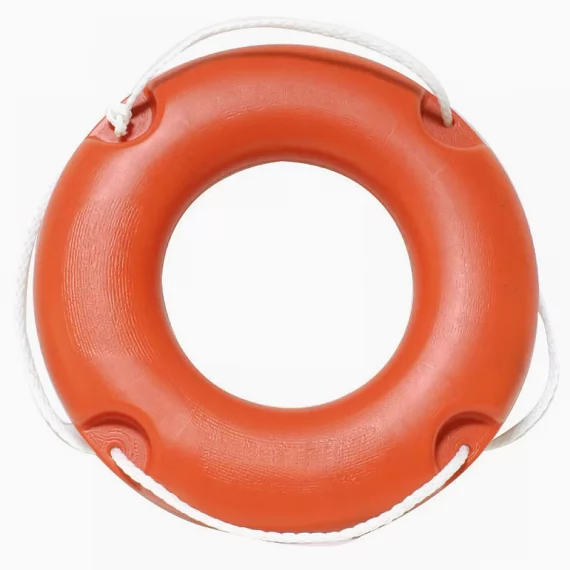 Round lifebuoy 45cm plain