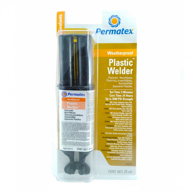 Adhesive plastic welder 25ml Permatex