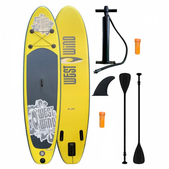 Inflatable SUP West Wind yellow