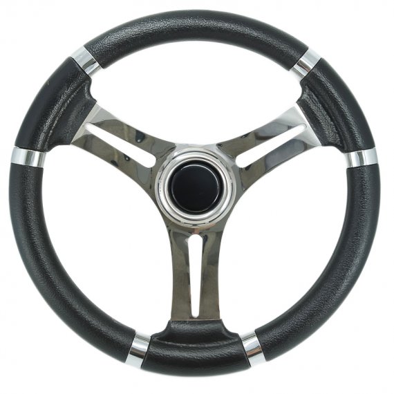 Steering wheel inox-neopren Italy T18RB