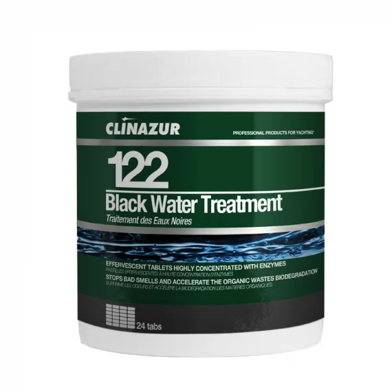 122 Black water treatment tablets 24pcs