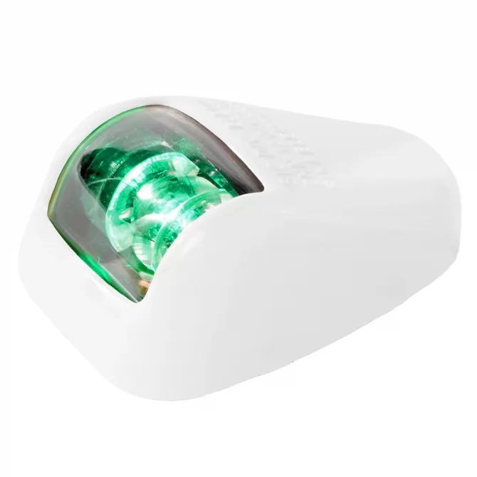 Φανός μικρός πλευρικός πράσινος LED Osculati