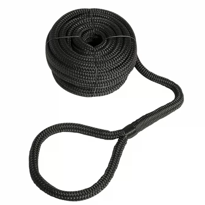 T16 mooring rope with spliced loop