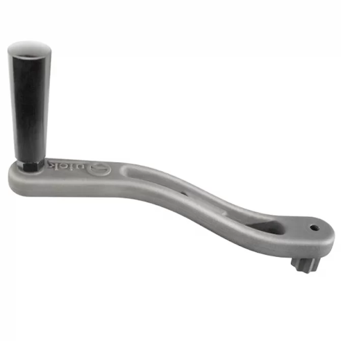 Windlass handle bended aluminum Quick