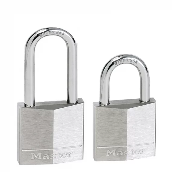 Stainless steel padlocks set with same key