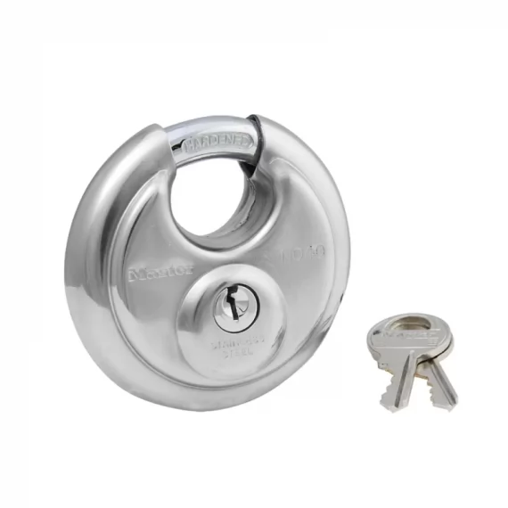 Shielded padlock inox Ø70mm Master Lock