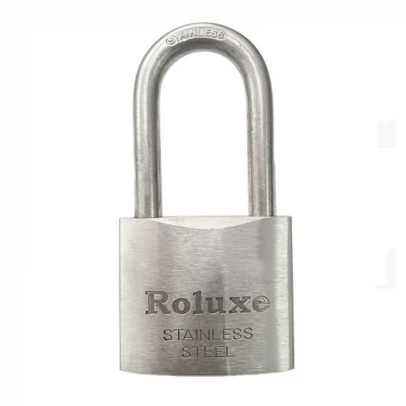 Long shackle inox padlock Roluxe