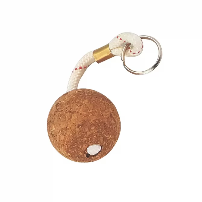 Keyring cork ball 50mm