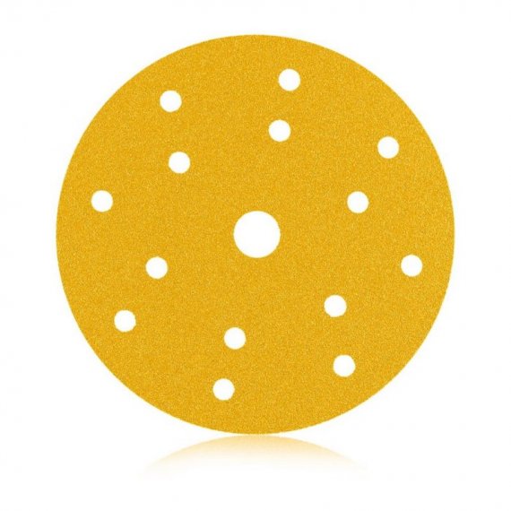 Sanding disc Ø125 yellow line Smirdex