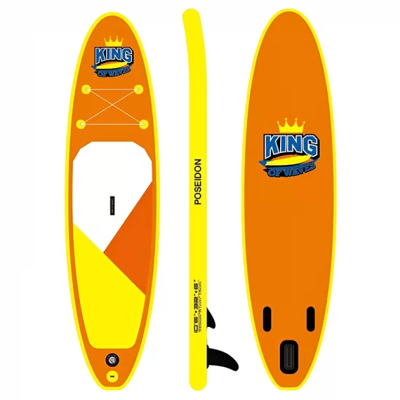 Inflatable SUP orange POSEIDON 10’6″  King of Waves