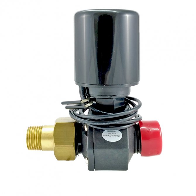 Water pump pressure switch TMC