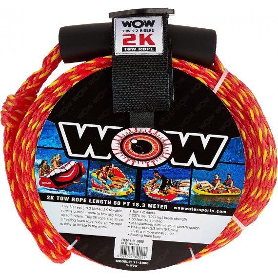 Ringo towing rope for 2 persons multi color
