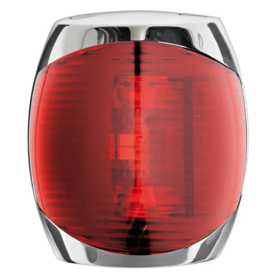 Φανός πλευρικός κόκκινος Sphera II Stainless steel Osculati