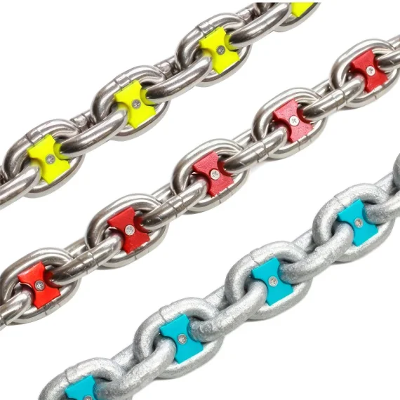 Chain marking set colourful