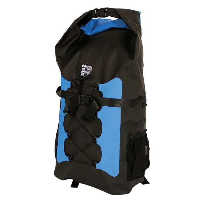 Backpack στεγανό 30lt μαύρο-μπλε